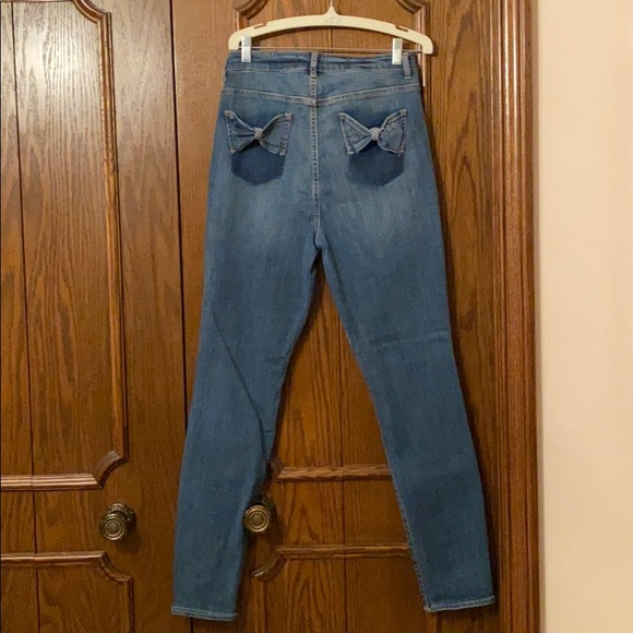 Bethany Mota high waisted jeggings size 10 - Picture 7 of 8